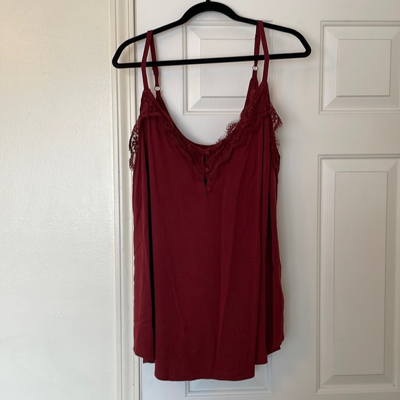 torrid Tops - Torrid Lace bordered Tank